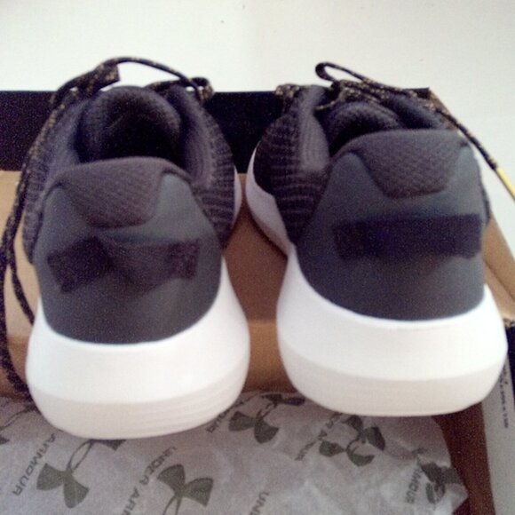 Under Armour Ripple MTL Charcoal Grey Low Top Sneakers Women Size 10 - Picture 9 of 16